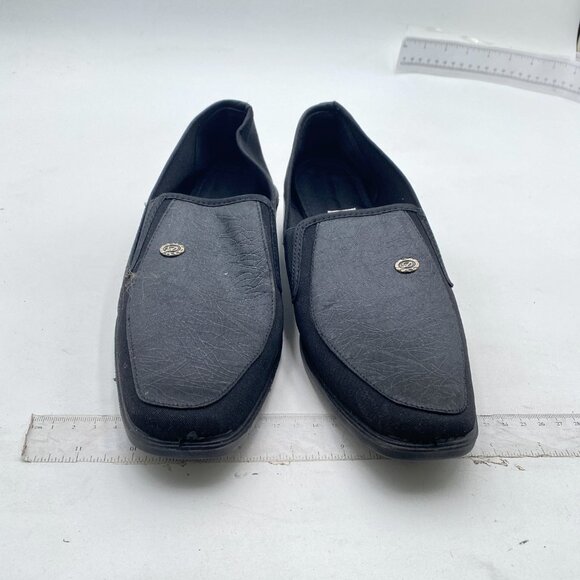 Men\'s Leathers Penny Loafers Shoes Loafers Daily Boats Shoes Black